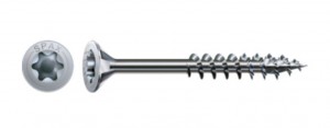 SPAX skrutka 5x60/37 zápustná hlava TXS,W,4C MH, čiastočný závit