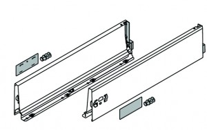 BLUM 378K5502SA bočnica Antaro 550 biela P+L