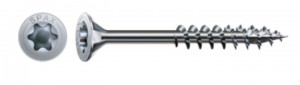 SPAX skrutka 6x100/61 zápustná hlava TXS,W,4C MH, čiastočný závit