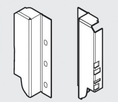 BLUM Z30B000S.04H držiaky chrbta Antaro biely P+L