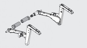 BLUM 21S3500.01 ramená HS S-D