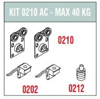 SISCO 0210 sada kovania pre vnútorné dvere 40kg