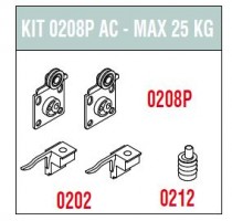 SISCO 0208P sada kovania pre vonkajšie dvere 25kg