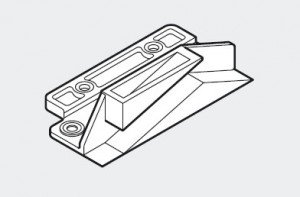 BLUM 295.5300 zámkový adaptér