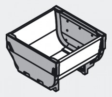 BLUM ZSI.010SI miska 88x88mm nerez