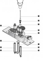 HETTICH 20695 DRILLJIG šesťhranný bit