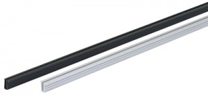 HETTICH 47221 SlideLine 56 profil 6000 mm tmavo eloxovaný hliník