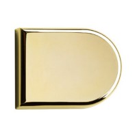 HETTICH 40494 Krytka "B" (tvar D) pre sklo 4-5,2 mm zlatá lesk
