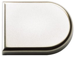 HETTICH 70713 Krytka "B" pre sklo 4-5,2 mm Ni mat