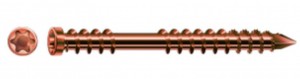 SPAX skrutka  5x50 terasová cylindrická hlava TXS, nerez A2, C, antique