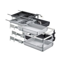 HETTICH 46748 Kontajner set 244/530 ALU.FINIŠ