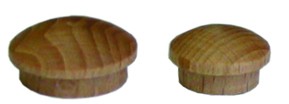 Záslepka-viečka s čapom 10mm Buk