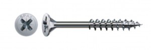 SPAX skrutka 3,5x35/23 zápustná hlava PZ, W, 4C MH, čiastočný závit