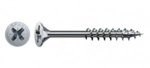 SPAX skrutka 5x120/69 zápustná hlava PZ, W, 4C MH, čiastočný závit