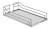 KES 260149 Dispensa kôš ARENA classic 400mm biele dno/reling chrom