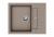 StrongSinks S3 Drez granit Vardar 615 615x500mm s odkvapom a vaničkou béžová
