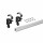 HETTICH 9279123 WingLine L horný vodiaci profil 1200 mm,eloxovaný hliník