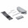 HETTICH 9266111 WingLine L/S mechanismus Push2M pre ľahké dvere sivý pravý