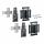 HETTICH 9339494 WingLine L new,stredový záves,2ks,antracit