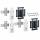 HETTICH 9339498 WingLine L new,centrálny záver,3ks,biely