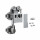 HETTICH 9339481 WingLine L new do 12 kg,bez pružiny,šedá,ľavá,bez vedenia