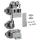 HETTICH 9339357 WingLine L new do 25 kg, sada bez pružiny, šedá, ľavá