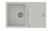 StrongSinks S3 Drez granit Vardar 780 780x500mm s odkapem a vaničkou bílá